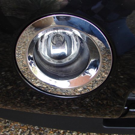 Chrome Fog Lamp Bezels (complete bumper inserts) - Click Image to Close